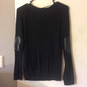 Bershka knit top with patched elbows